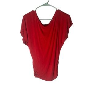 Elegant Red Women's Top